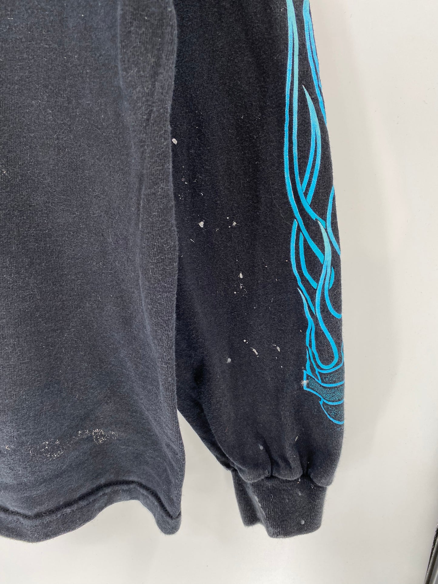 1998 Harley Davidson Vintage Made in USA Size XL Long Sleeve T-Shirt / K549