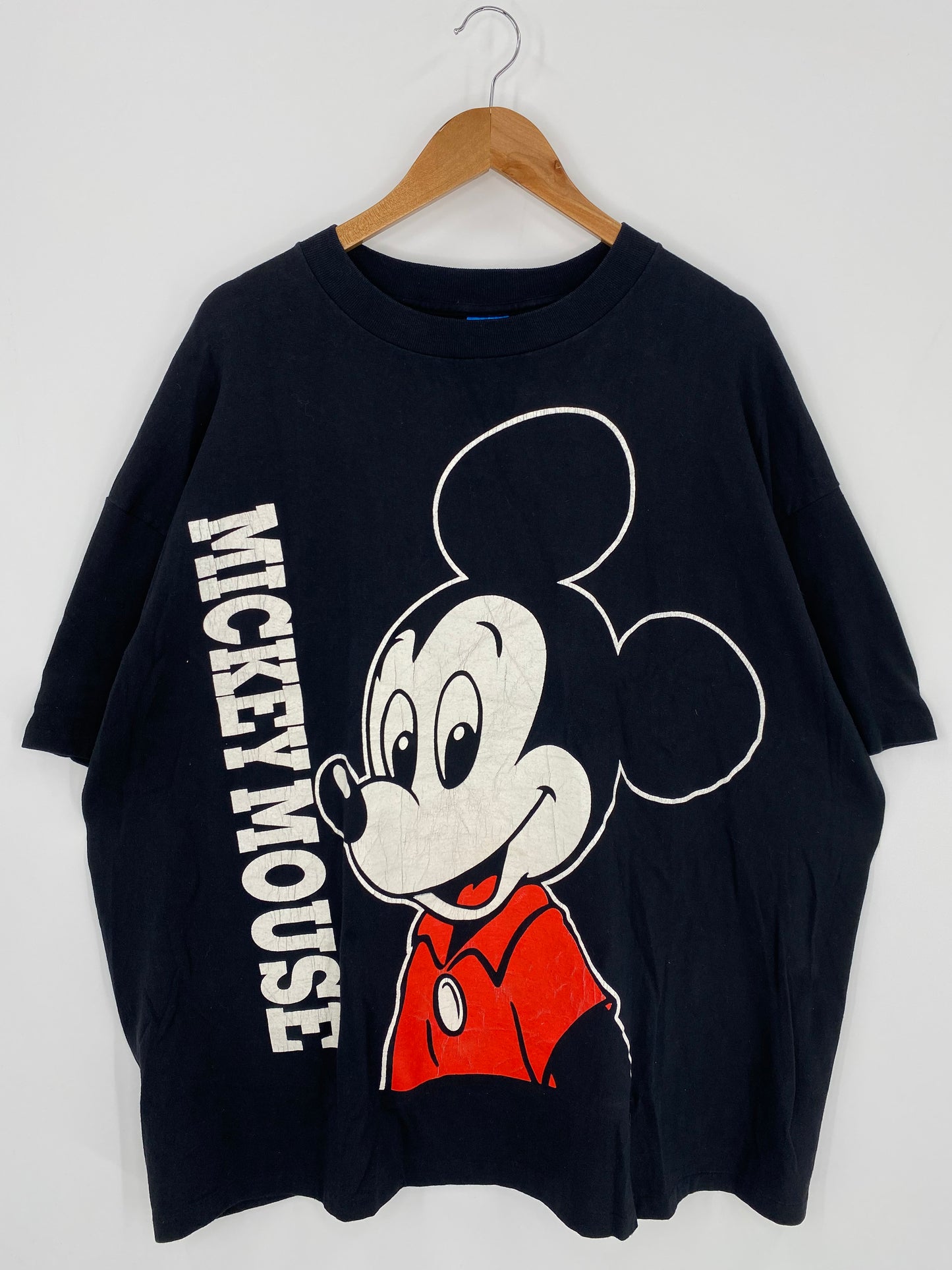 80's DISNEY MICKEY Made in USA Size XXXXL Vintage T-Shirt / K1144