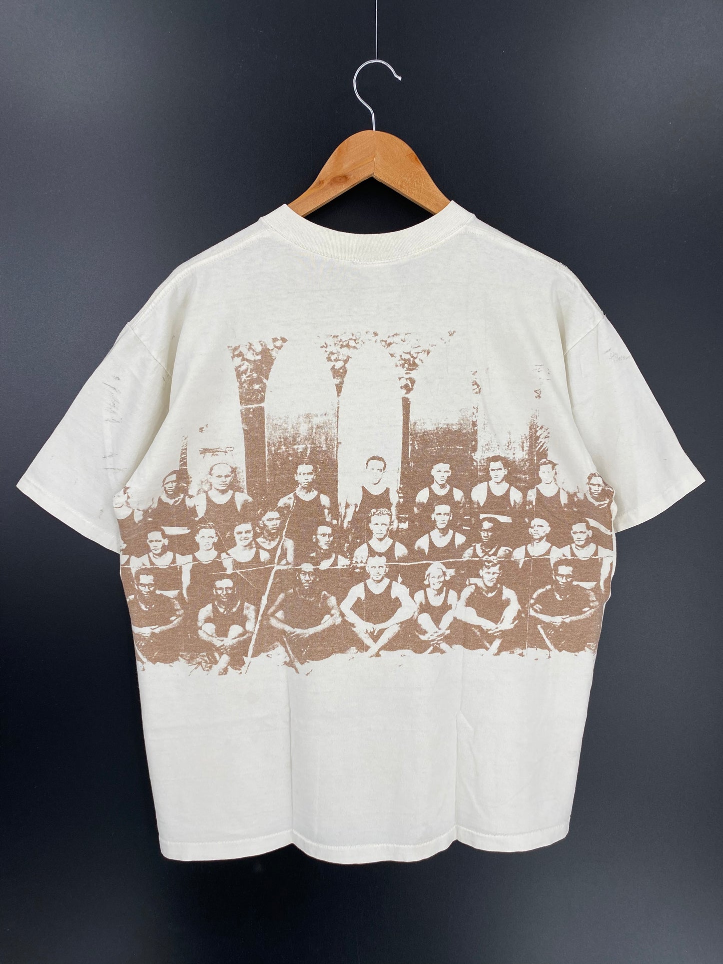 90’s DISNEY MICKEY Made in USA Size L Vintage T-Shirt /K14