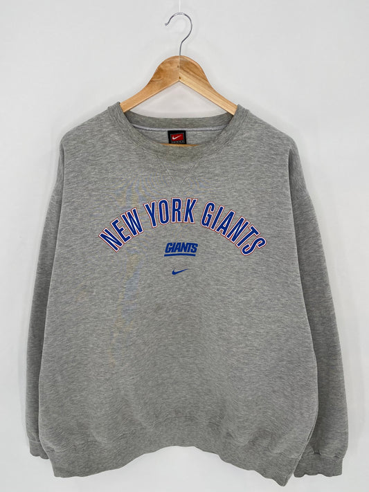 90’s NIKE NEW YORK GIANTS Size XXL Vintage Sweat-shirt / 7138