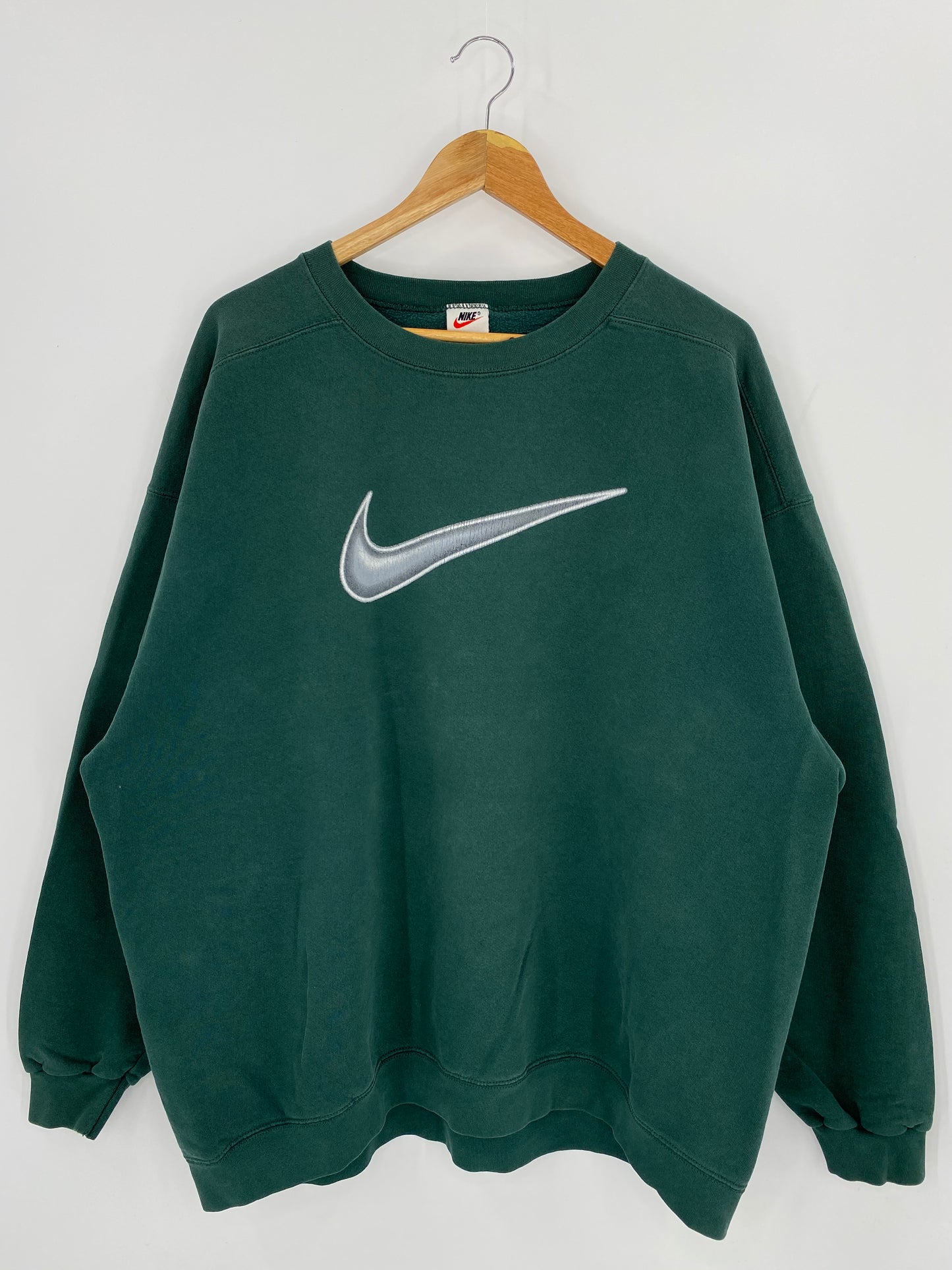 90’s NIKE BIG LOGO Made in USA Size XL Vintage Sweat-shirt / 8859