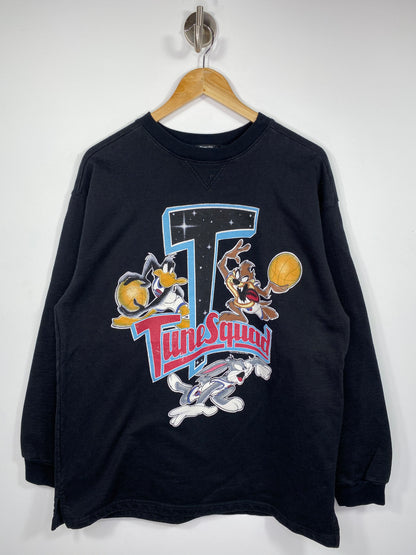1996 Looney Tunes Tunes Squad Made in USA Size XL Vintage Sweat-Shirt / 5318