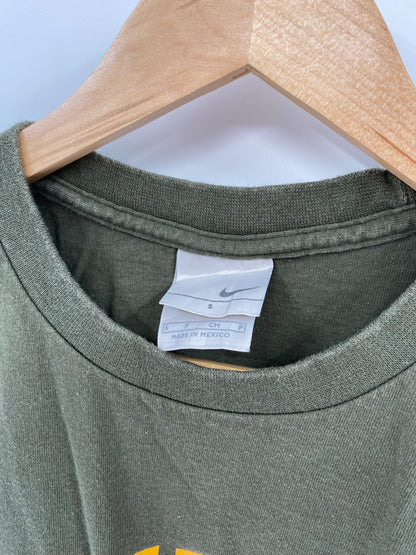 90's NIKE ATHLETICS Size S Vintage T-Shirt / k1498