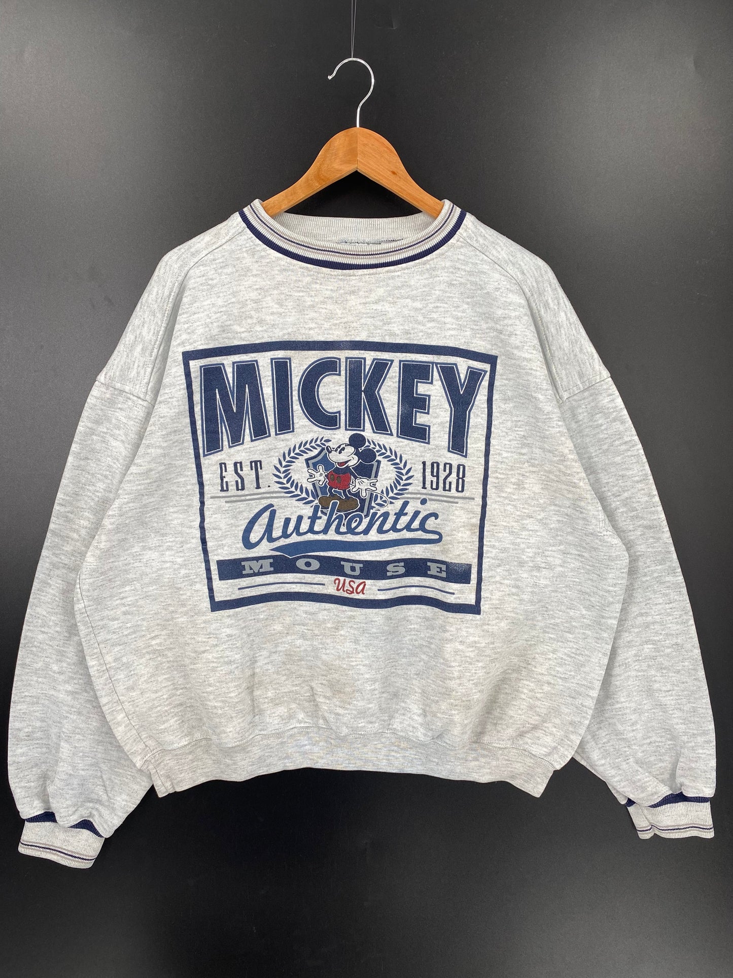 00' DISNEY MICKEY Size XXL Vintage Sweat-shirt / A3224