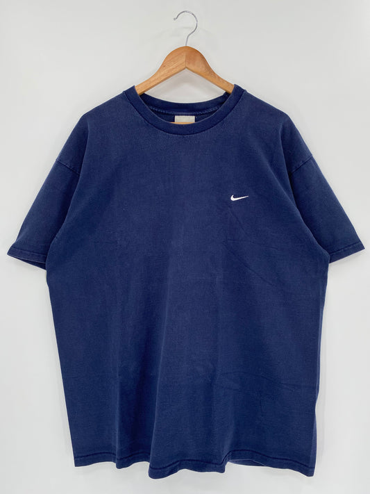 90's NIKE MINI SWOOSH Size XL Vintage T-Shirt/ A2899