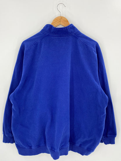 00’ NIKE Mets Size XL Vintage MLB Half-zip Sweat-shirt / 7467