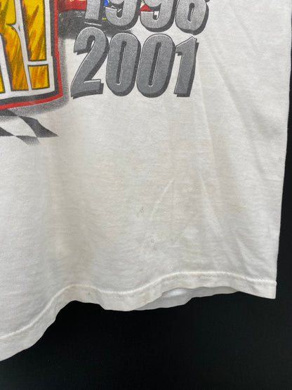 2002 DU PONT x JEFF GORDON  Size XL Vintage NASCAR Racing T-Shirt / k656
