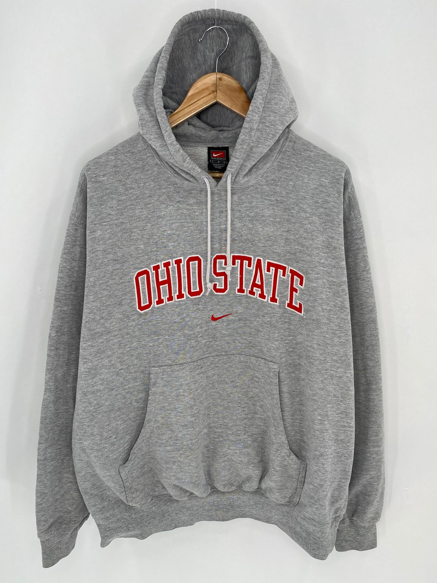 90’s NIKE OHIO STATE Size L Vintage Hoodie Sweat-shirt / 7107