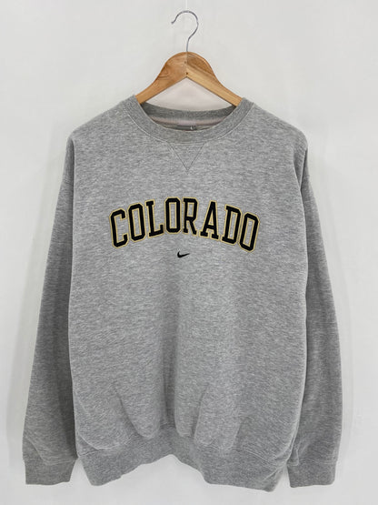 00' NIKE COLORADO Size L Vintage Sweat-Shirt  / 6449