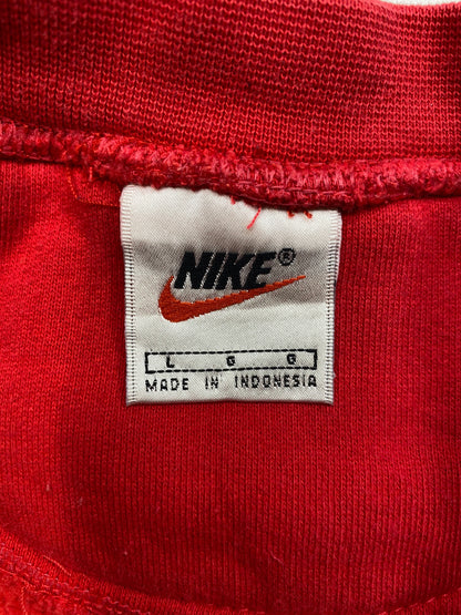 90’s NIKE Mini Swoosh Size L Vintage Sweat-Shirt / 5666
