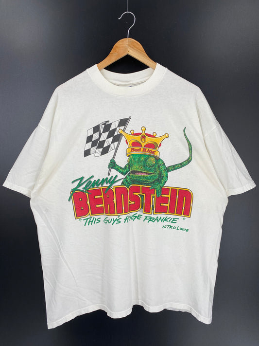 1998’ BUD KING WINGSTON DRAG RACING  Size XL Vintage T-Shirt / 9980