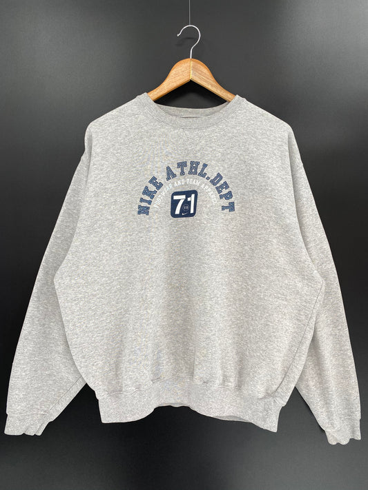 90’s NIKE ATHLETICS Size L Vintage Sweat-shirt / 7998