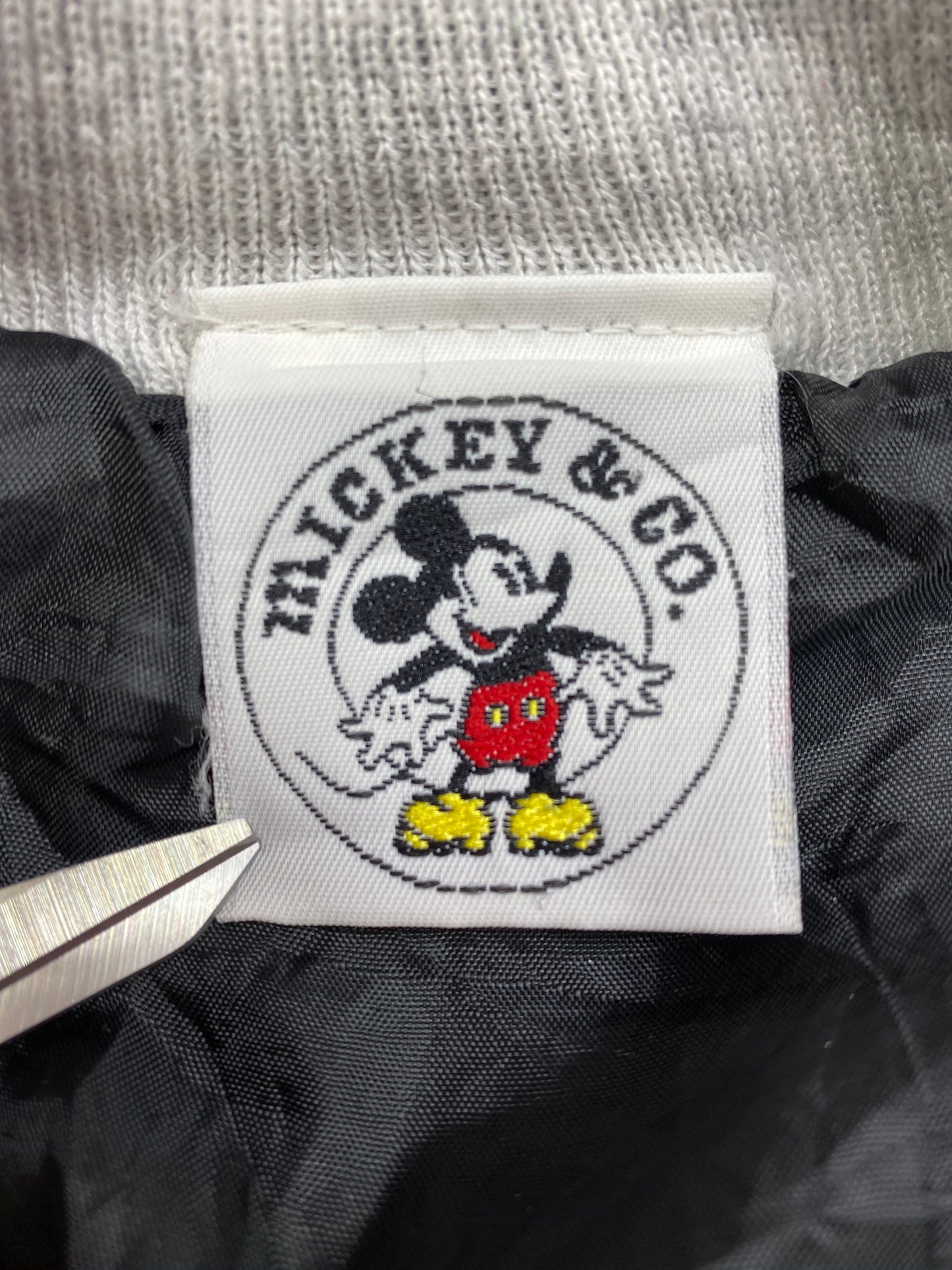 90’s Disney Mickey Size L Vintage Sweat Jacket  / 5448