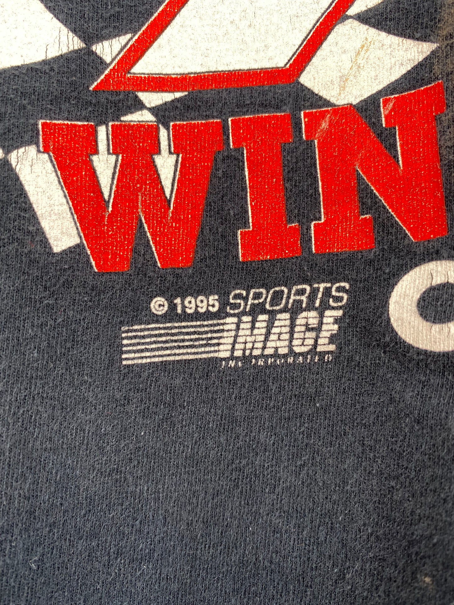 1995 WINSTON CUP Made in USA Size L Vintage Racing T-shirt / 9399