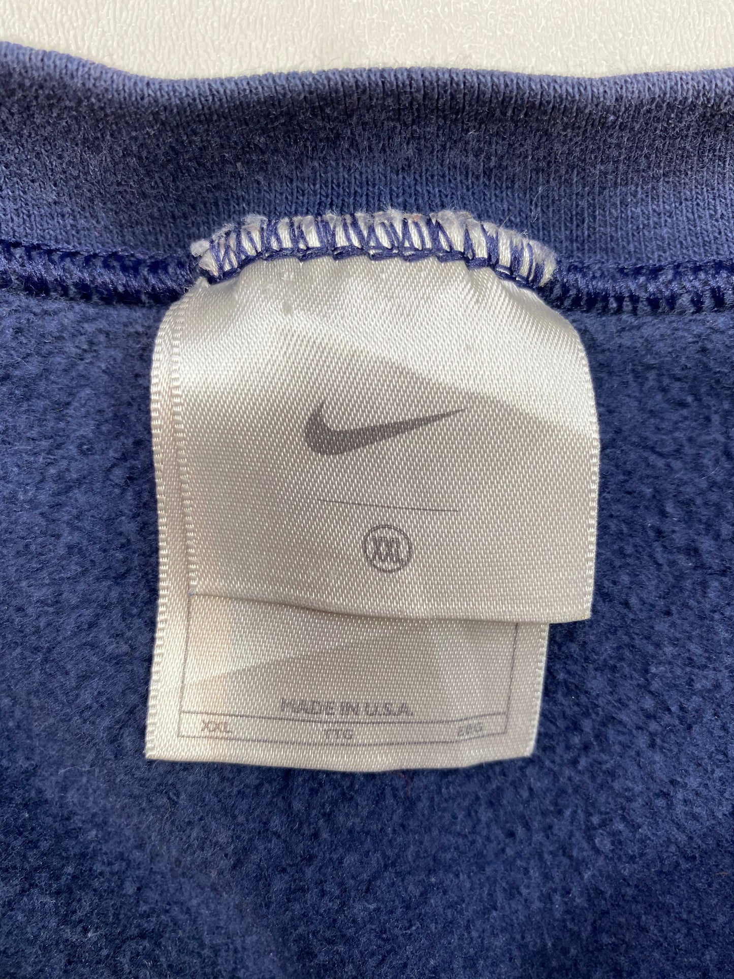 90’s NIKE Mini Swoosh Made in USA Vintage Sweat-Shirt / 5018