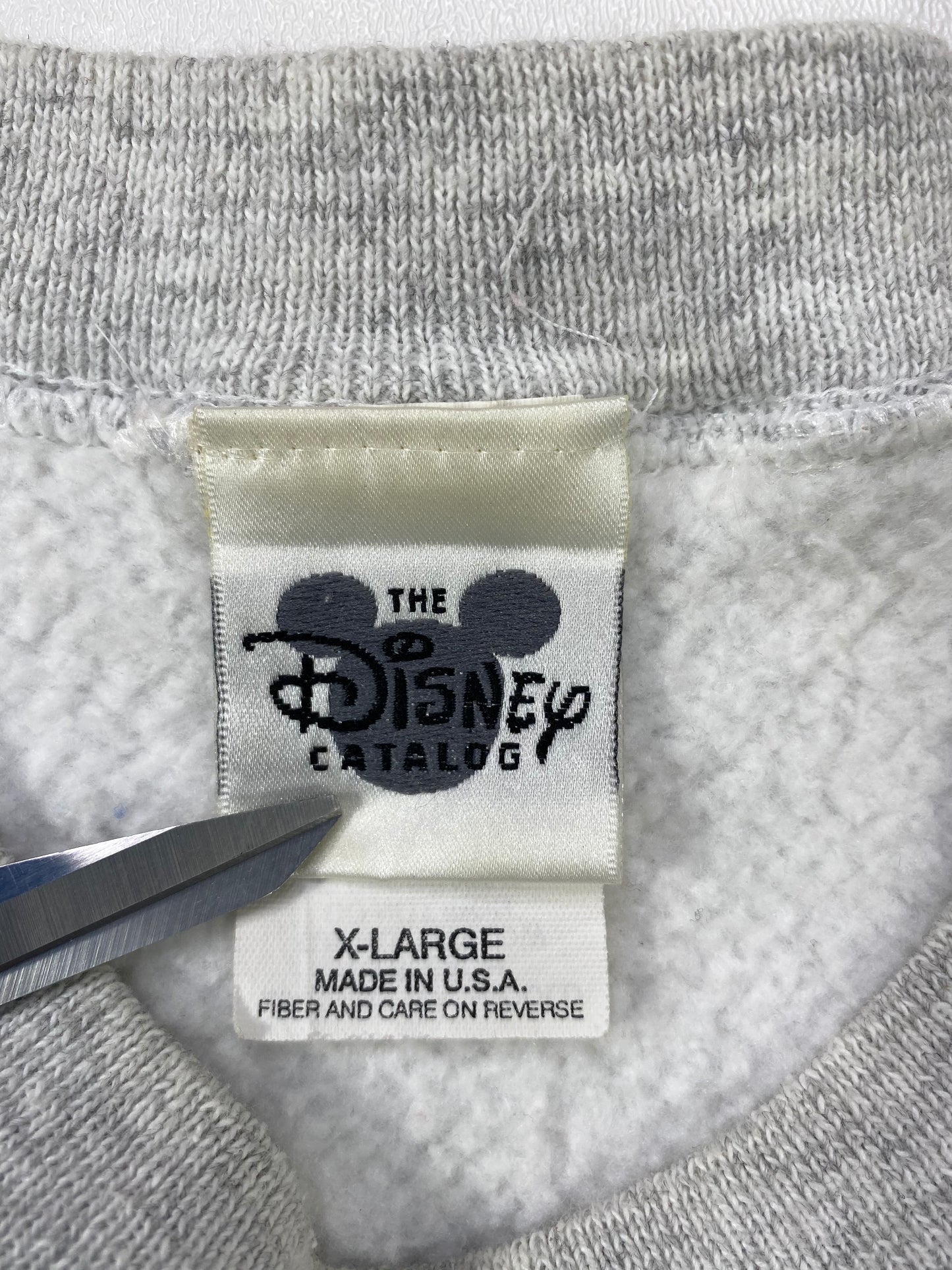 90’s DISNEY HAPPY BIRTHDAY GOOFY Made in USA Size XL Vintage Sweat-shirt  / 6118
