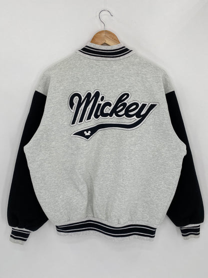 90’s Disney Mickey Size L Vintage Sweat Jacket  / 5448