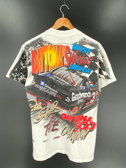 1998 NASCAR DAYTONA 500 CHAMPION Size M Vintage Racing T-shirt / 9301