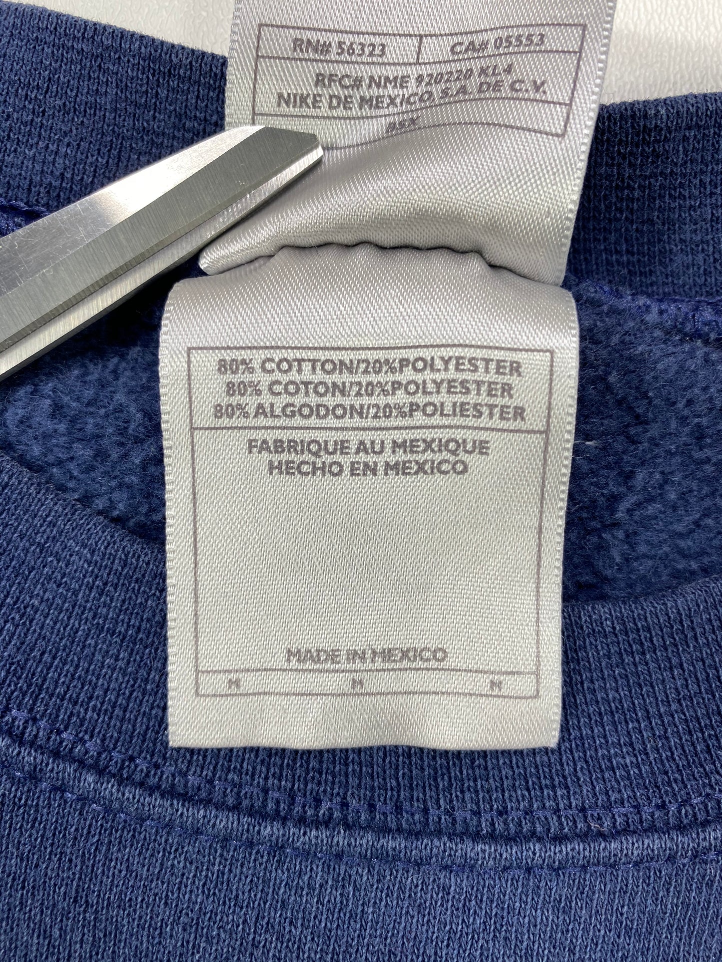 90's NIKE Size M Vintage Sweat-shirt  / 6126