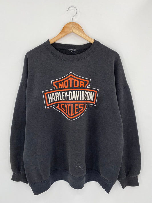 2001 Harley Davidson AUSTIN TEXAS Size Approx.XL Vintage Sweat-Shirt / 5375