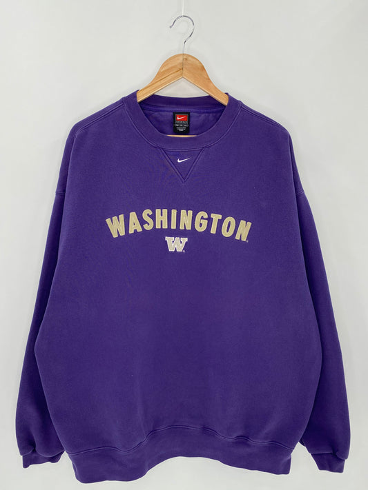90's NIKE WASHINGTON Size XL Vintage Sweat-shirt   / 5953