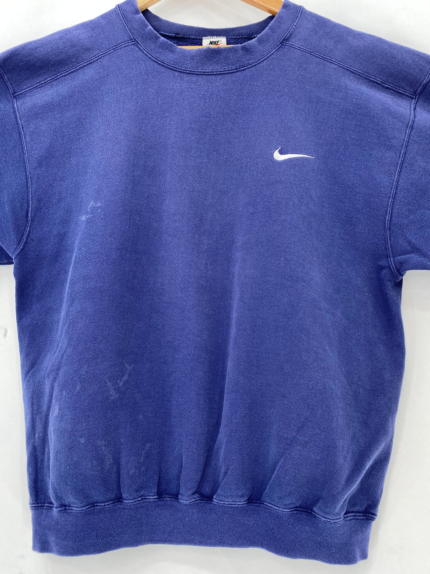 90’s NIKE Mini Swoosh Made in USA Size M Vintage Sweat-shirt  / 7482