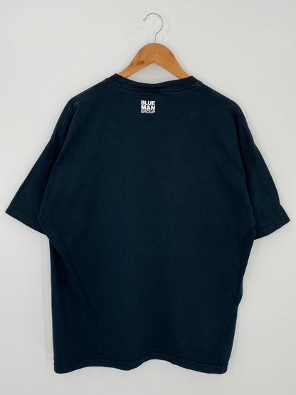 00' BLUE MAN GROUP Size XL Vintage T-Shirts / K1186
