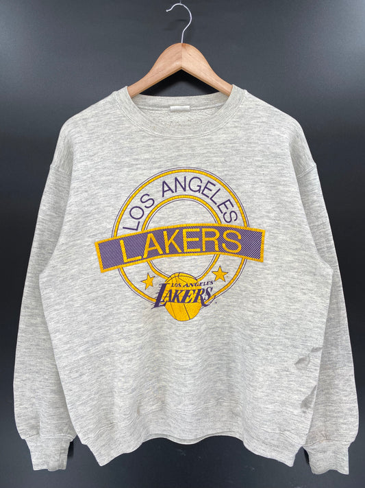 80’s LOS ANGELS LAKERS Size No tag (Approx.M) NBA Sweat-Shirts / K3772