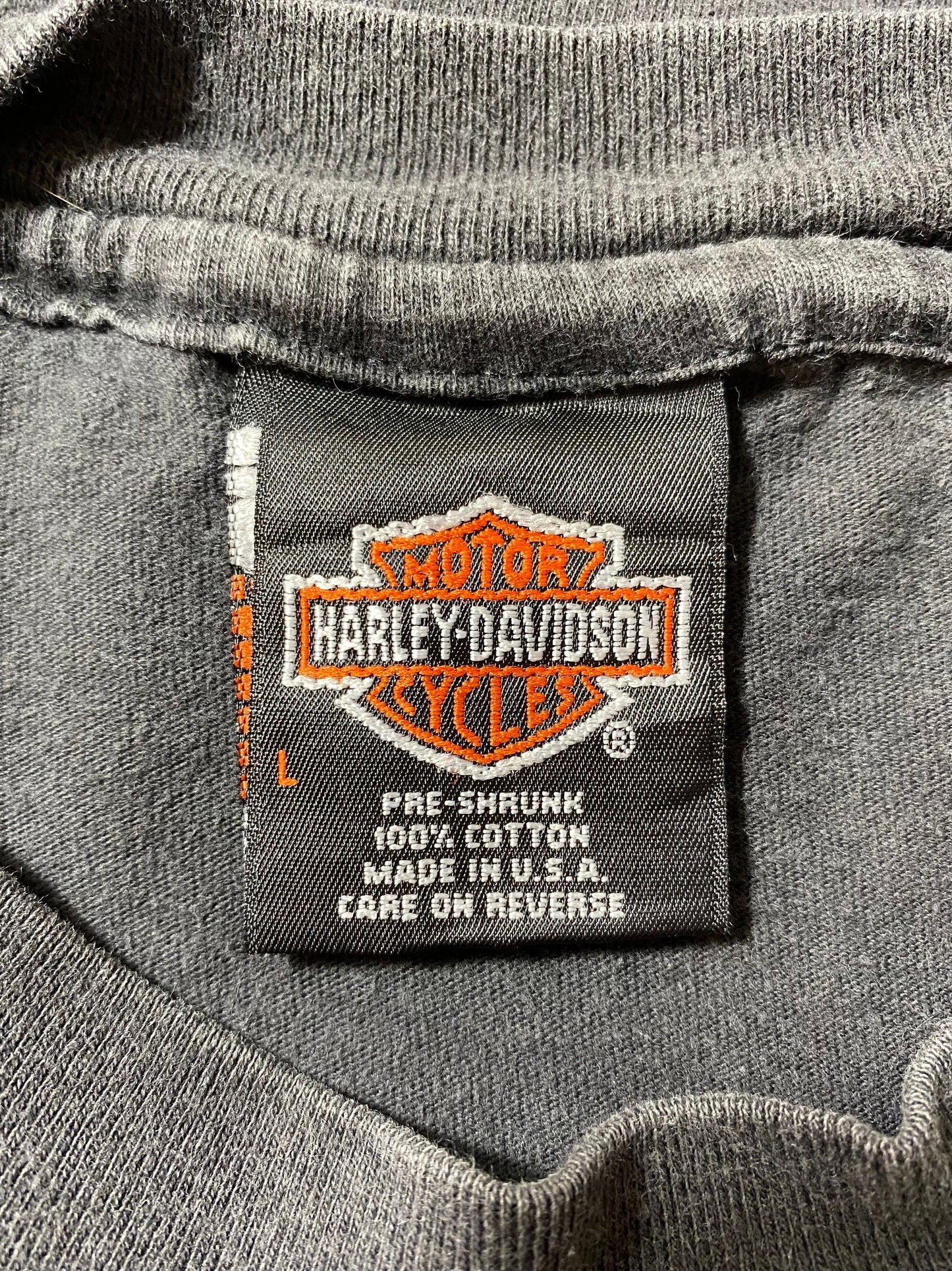 90’s HARLEY DAVIDSON Made in USA Size L Vintage T-Shirts / A3765