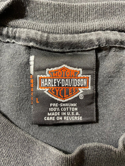 90’s HARLEY DAVIDSON Made in USA Size L Vintage T-Shirts / A3765