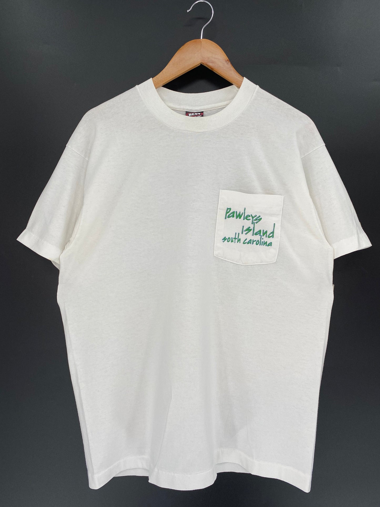 80’s PAWLEYS ISLAND Made in USA Size L  T-Shirt / A1567