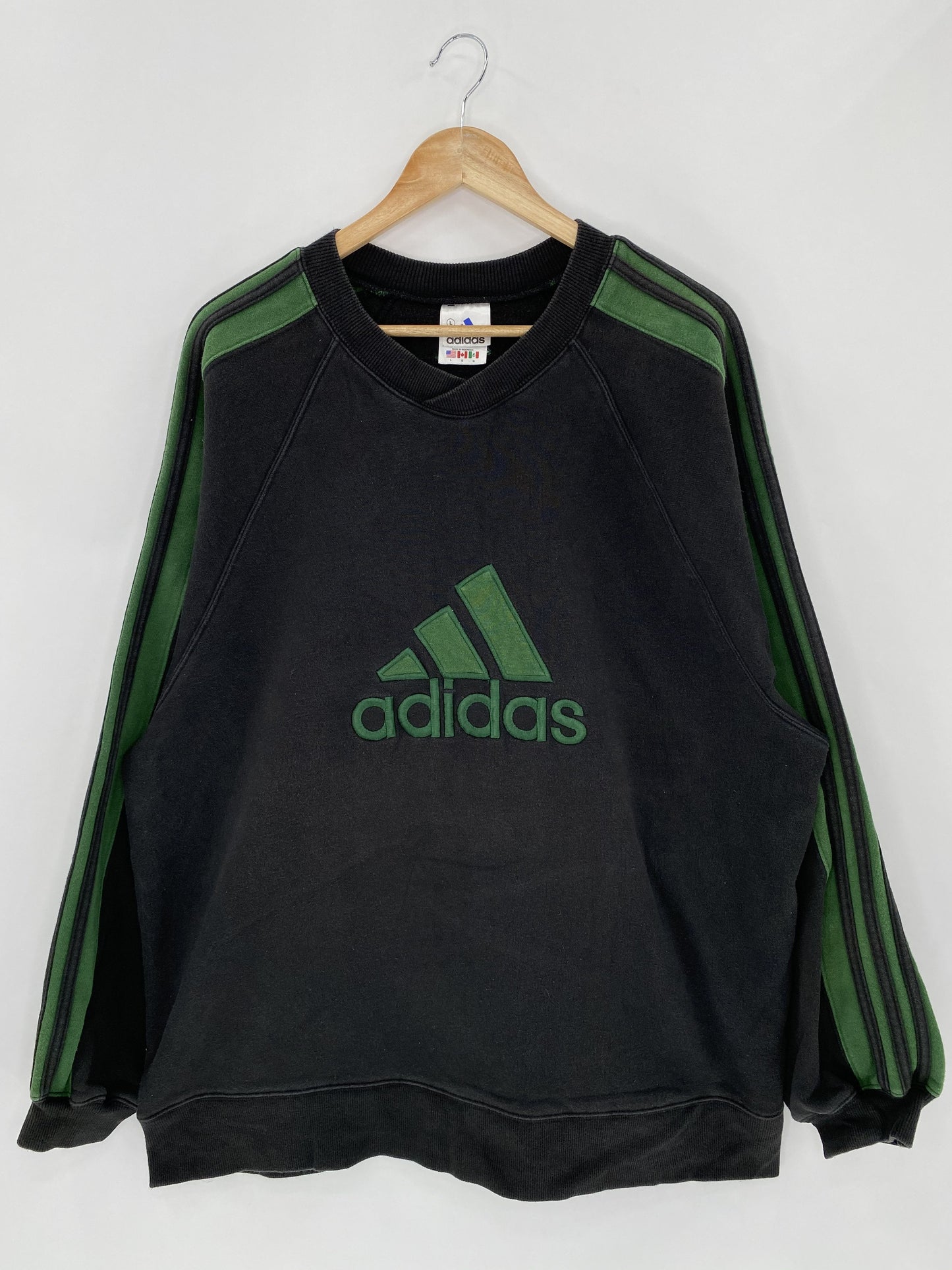 90’s ADIDAS Size L Vintage Sweat-Shirt / A9814