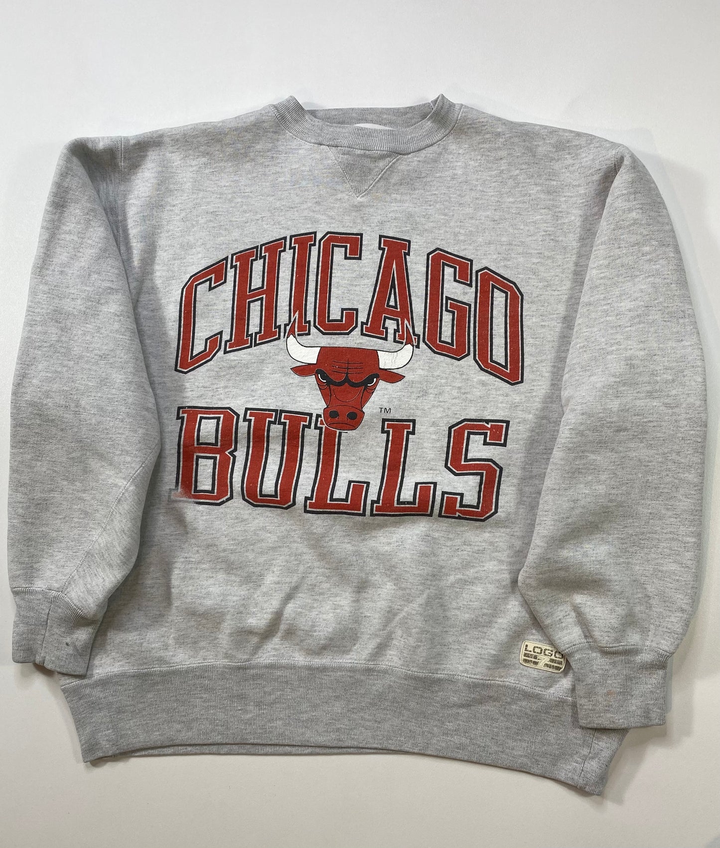 90's CHICAGO BULLS Size L Vintage NBA Sweat-shirt / 6364