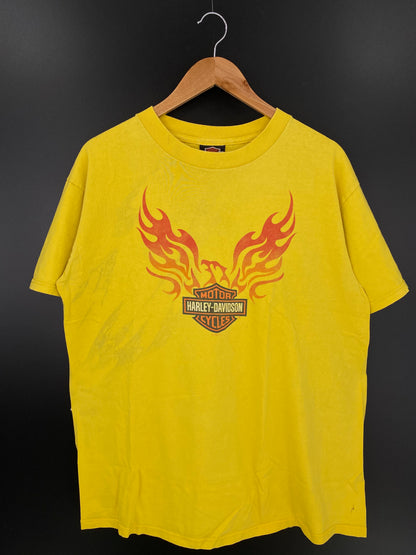 90’s HARLEY DAVIDSON MADE IN USA Size XL Vintage T-Shirts / K1504
