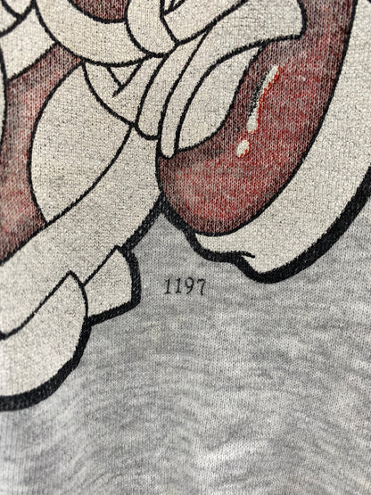 90’s DISNEY MICKEY x MINNIE Made in USA Size XXL Vintage Sweat-shirt / A5271