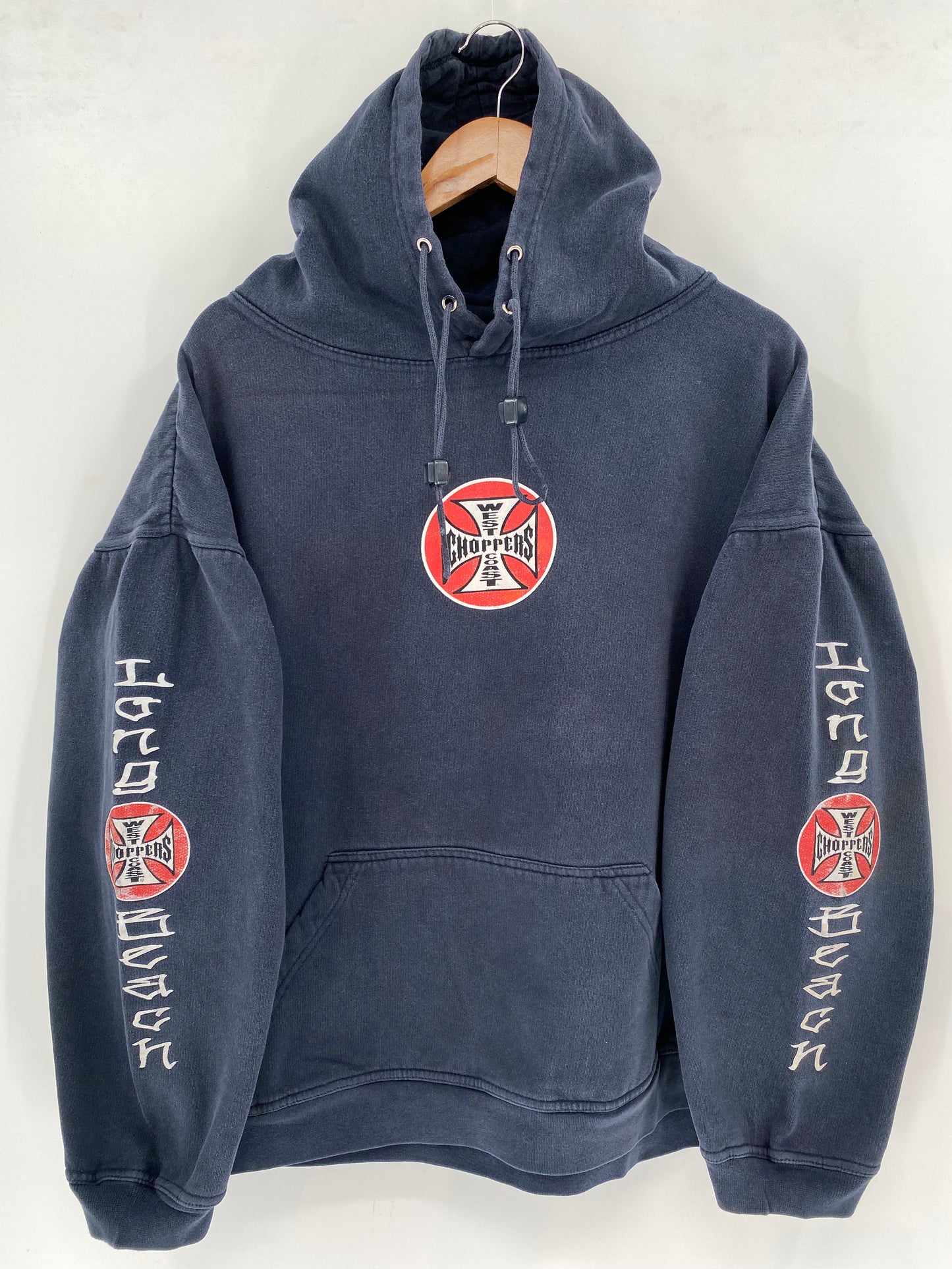 Vintage WEST COAST CHOPPERS  Size No tag (Approx.XL) Hoodie Sweat-Shirt  / K1709