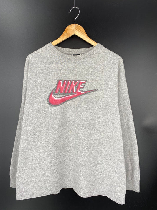 00' NIKE Size L Vintage Long Sleeve T-Shirt / K7861
