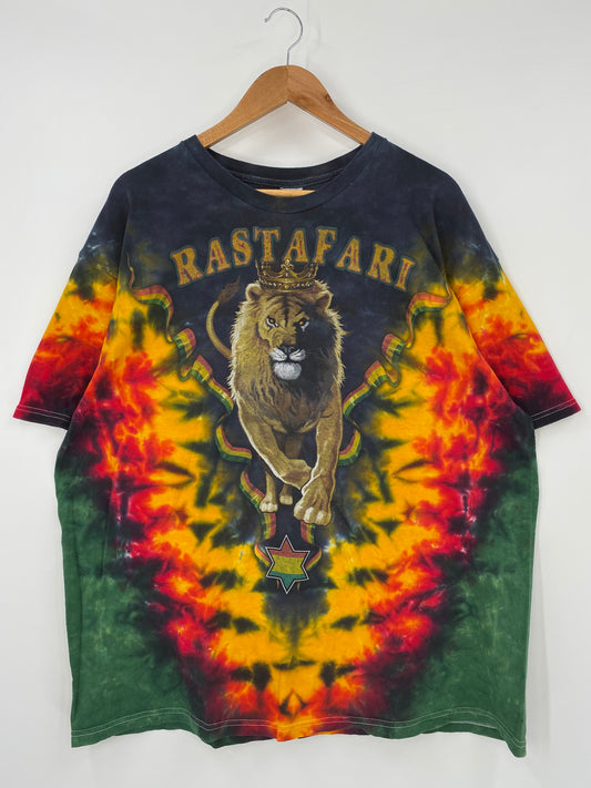 Vintage RASTAFARI Size No tag (Approx.XL) T-Shirts / K3846