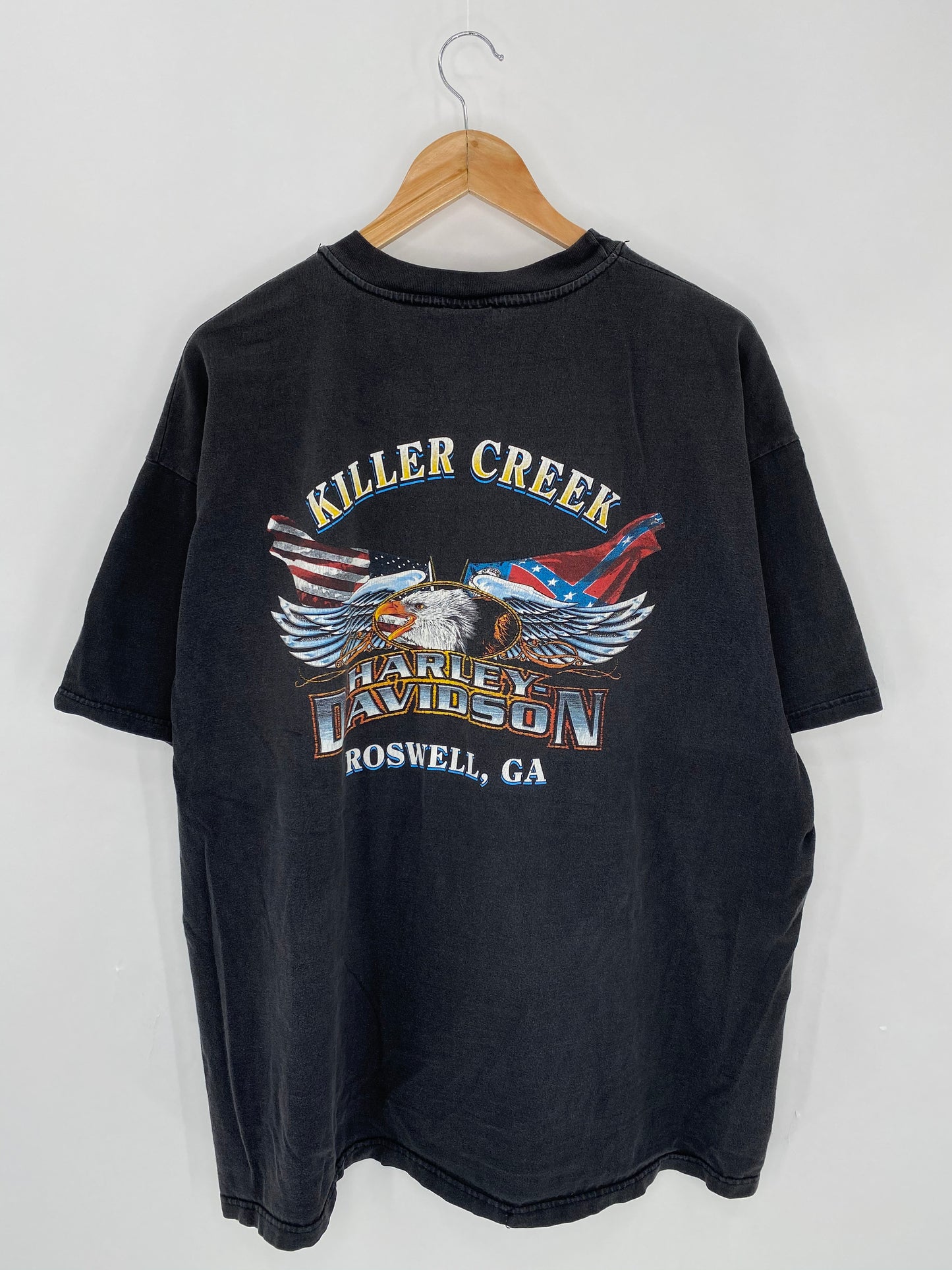 1998 HARLEY DAVIDSON Made in USA Size XXL Vintage T-Shirts / 6203