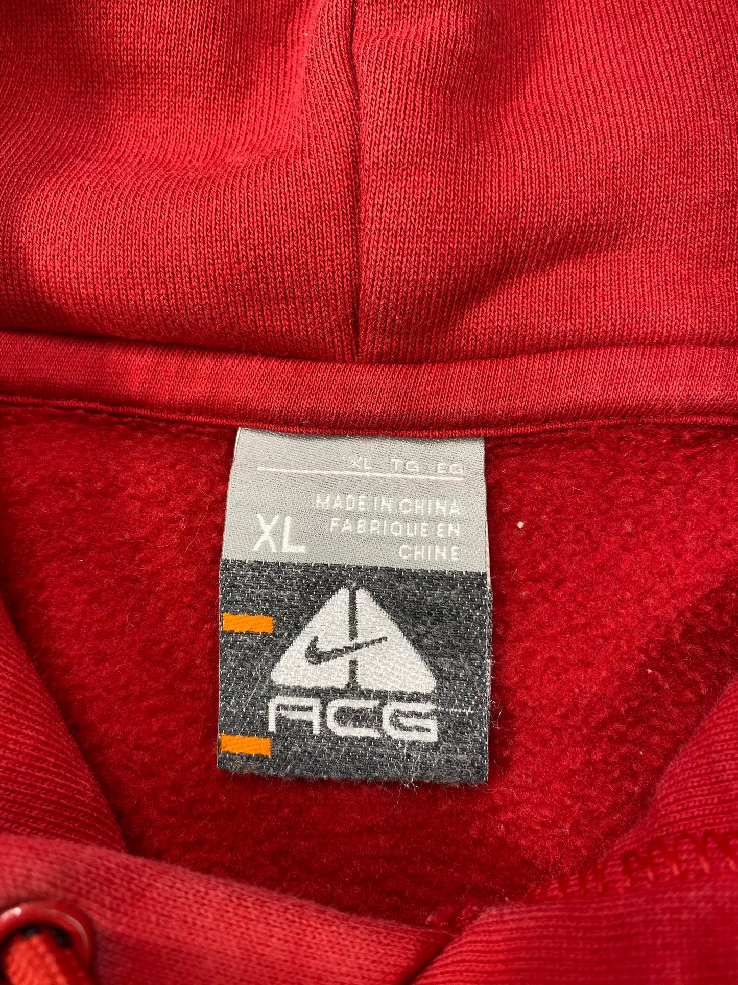 00' NIKE ACG Size XL Vintage Hoodie Sweat-shirt / 6156