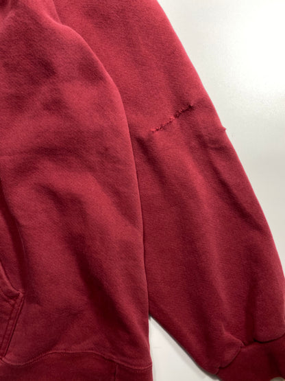 90’s NIKE Center Swoosh Damaged Size XXL Vintage Hoodie Sweat-shirt / 7055
