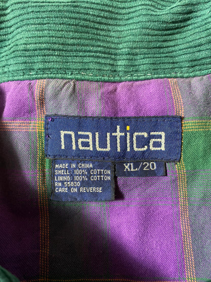 90’s NAUTICA Size XL Denim Jacket  / K4112