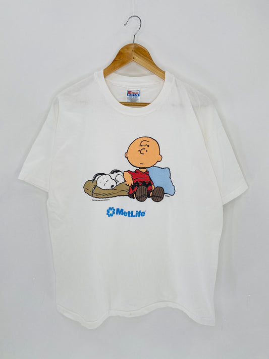 90's SNOOPY Made in USA Size XL Vintage T-Shirt / 6165