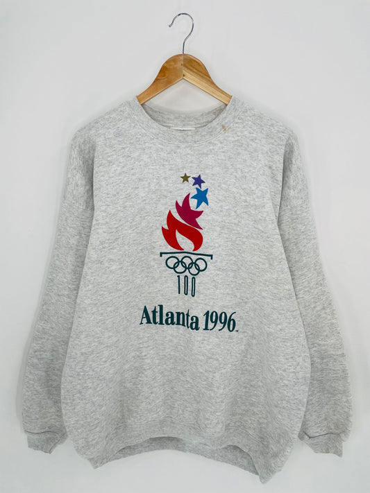 1996 ATLANTA OLYMPICS Made in USA Size XXL Vintage Sweat-shirt / A8681