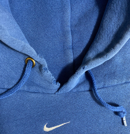 90's Nike Center Swoosh Vintage Made in USA Hoodie Sweat-Shirt /4477