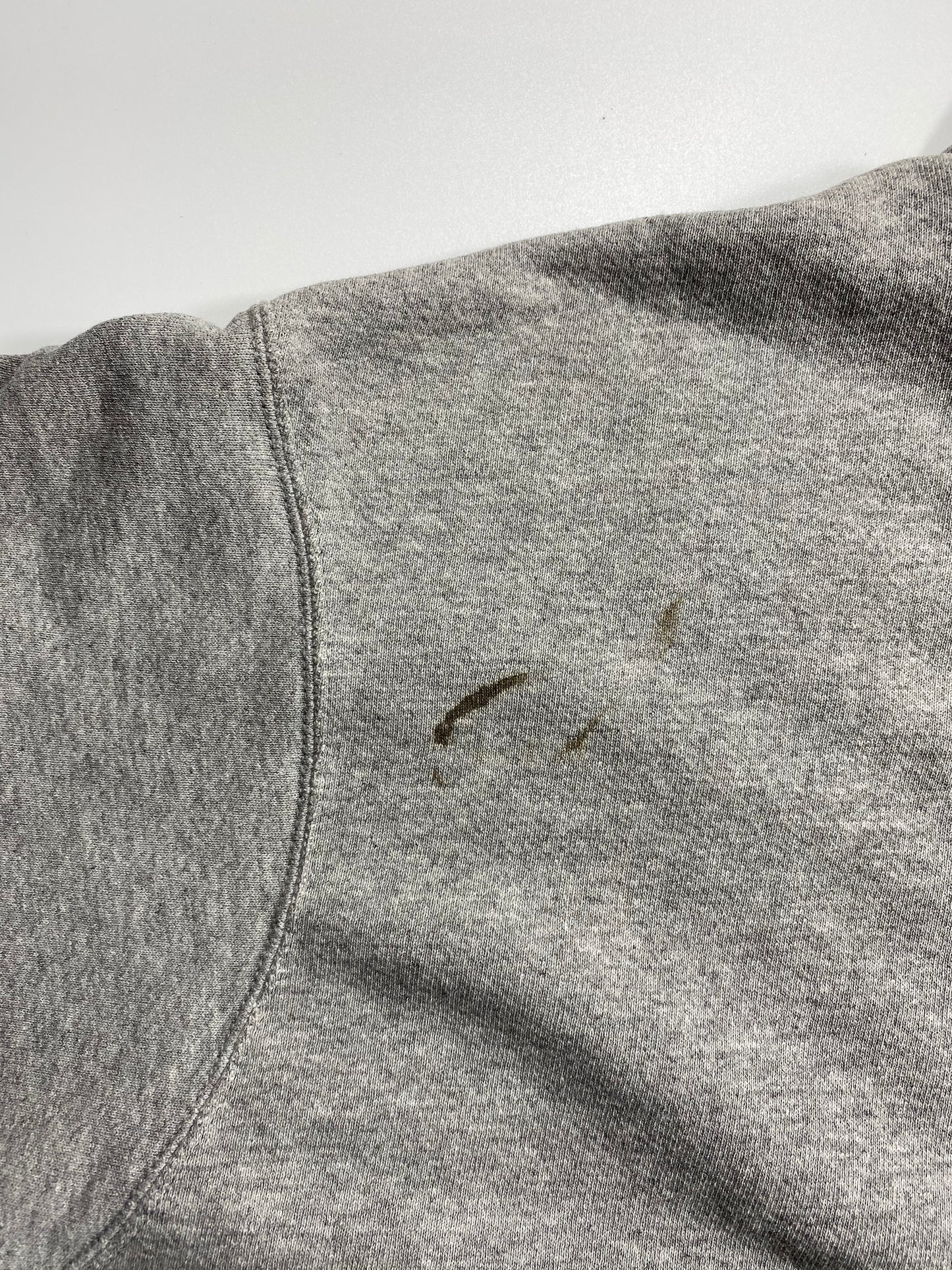 90’s NIKE Center Swoosh Size XXL Damaged Vintage Hoodie Sweat-shirt / 7053