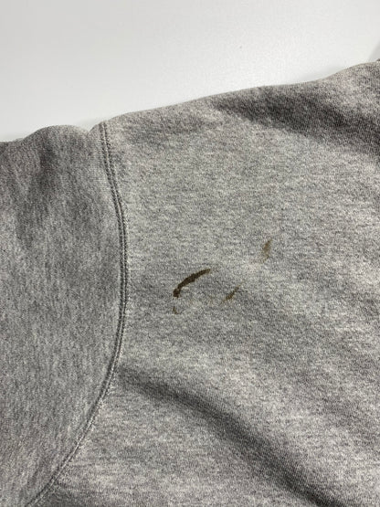 90’s NIKE Center Swoosh Size XXL Damaged Vintage Hoodie Sweat-shirt / 7053