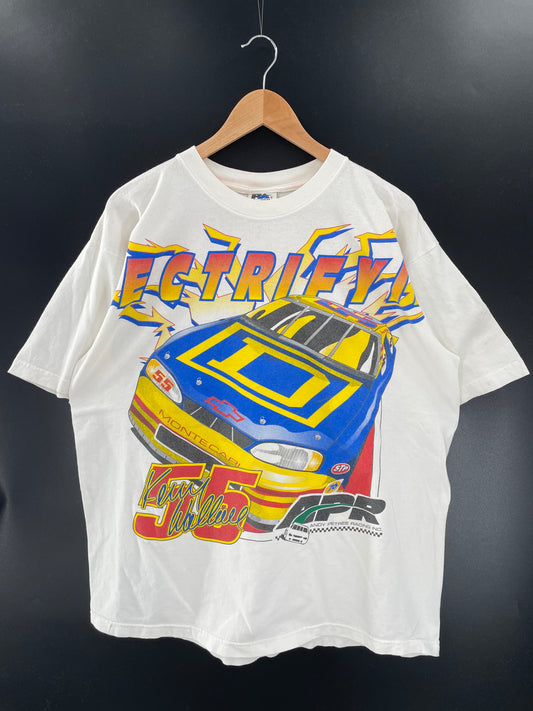 90’s ELECTRIFYING 55 Size XL Vintage Racing T-Shirt / K3426