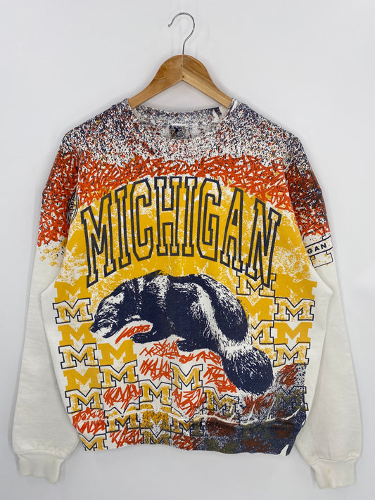 90’s MICHIGAN Made in USA  Size XL Vintage Sweat-shirt / 6923