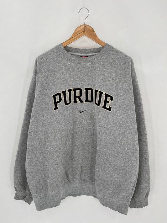 90’s NIKE PURDUE Size XXL Vintage Sweat-shirt / 6358